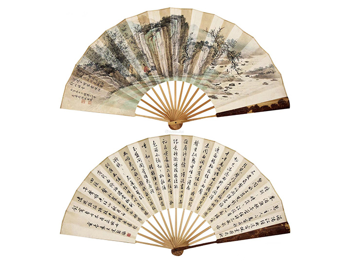 Wuhu Fan's Landscape is Like a Fan