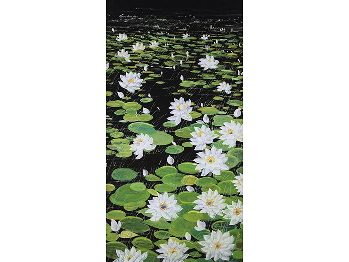 Lin FengMian Lotus Diagram Vertical Axis