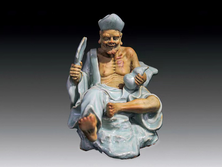 Longquan Kiln JiGong Statue