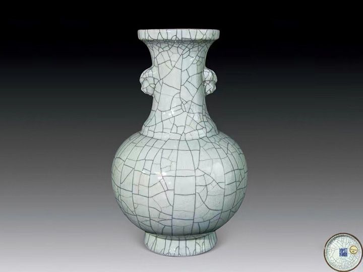 Fangge Glaze Shop First Plate Mouth Zun